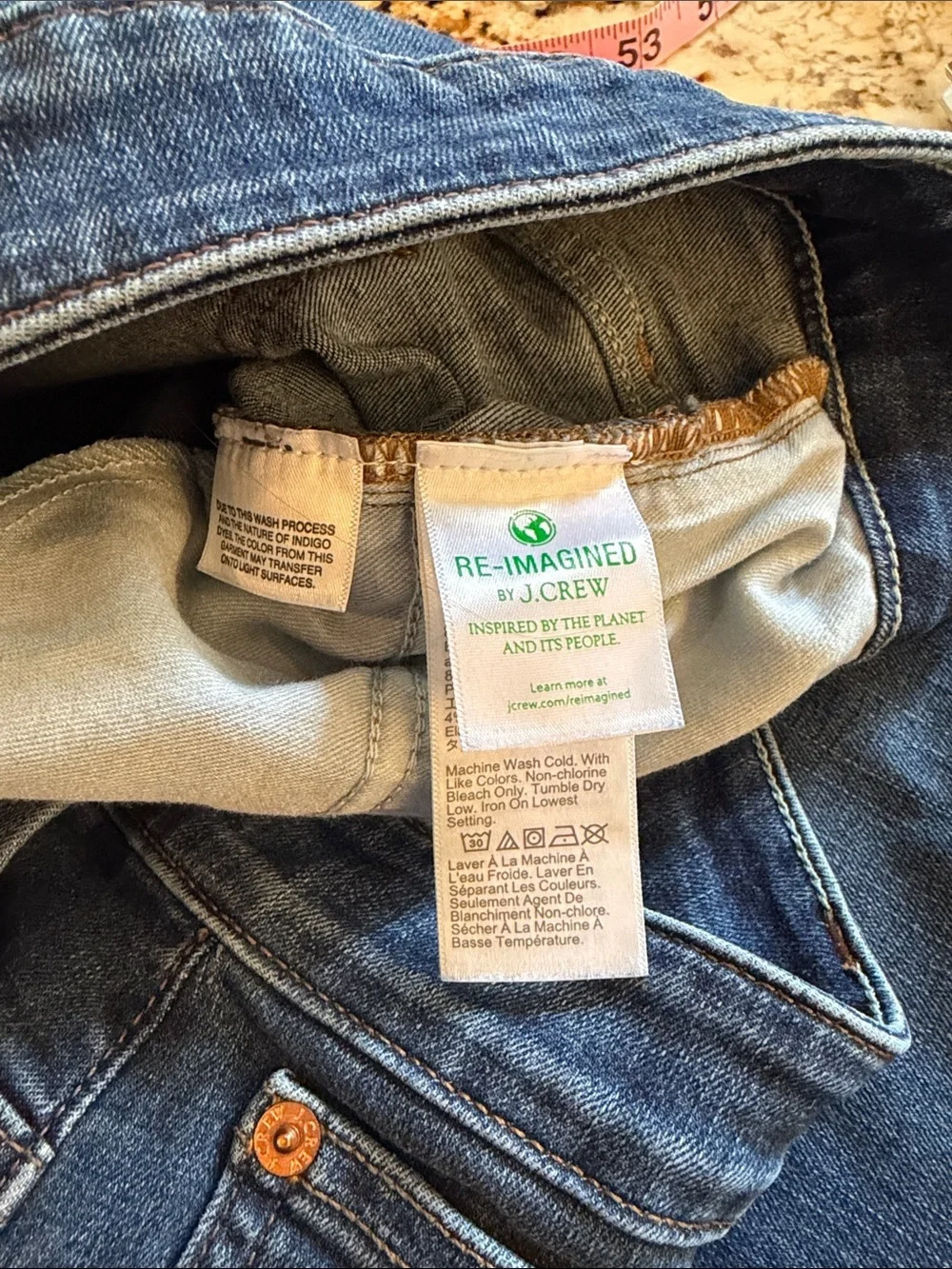J. CREW Curvy Toothpick Jeans